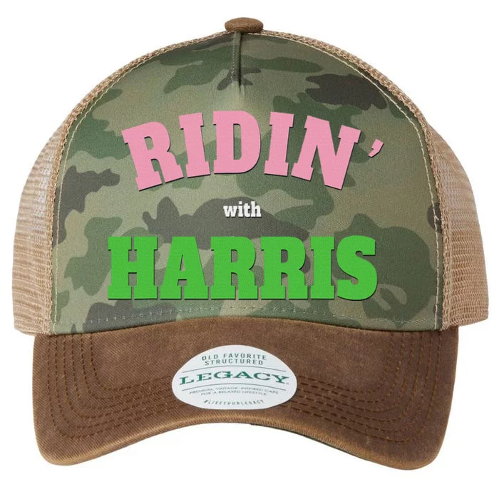 Ridin With Harris Democrat Legacy Tie Dye Trucker Hat