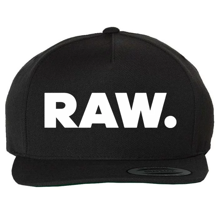 Rtruth Wearing Holorn Raw Wool Snapback Cap