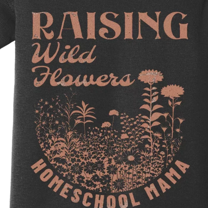 Raising Wildflowers Homeschool Mama Homeschooling Mom Boho Baby Bodysuit