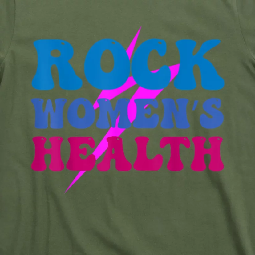 Rock Women's Health Groovy Design For Women T-Shirt