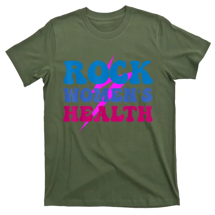 Rock Women's Health Groovy Design For Women T-Shirt