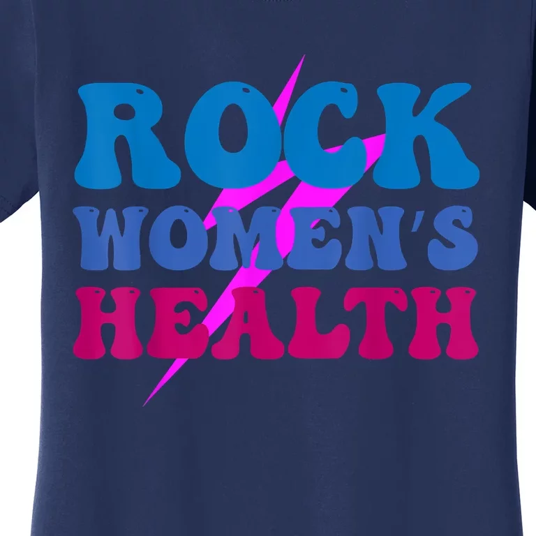 Rock Women's Health Groovy Design For Women Women's T-Shirt