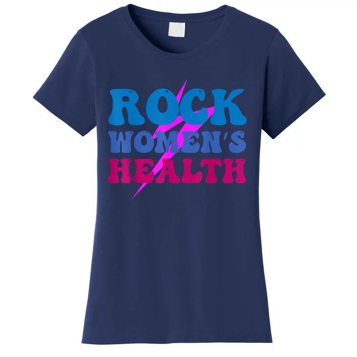 Rock Women's Health Groovy Design For Women Women's T-Shirt