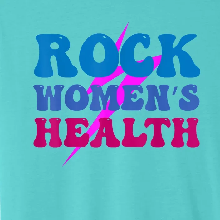 Rock Women's Health Groovy Design For Women ChromaSoft Performance T-Shirt