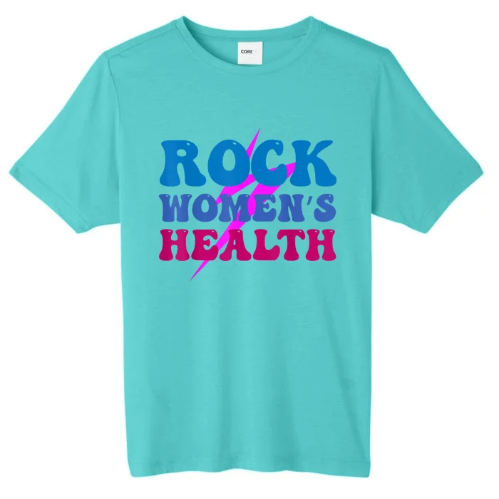 Rock Women's Health Groovy Design For Women ChromaSoft Performance T-Shirt