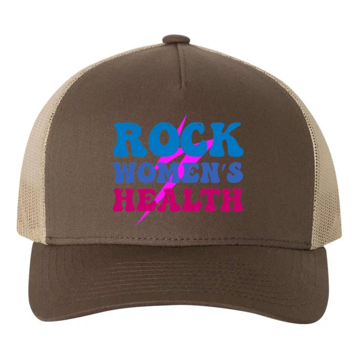 Rock Women's Health Groovy Yupoong Adult 5-Panel Trucker Hat