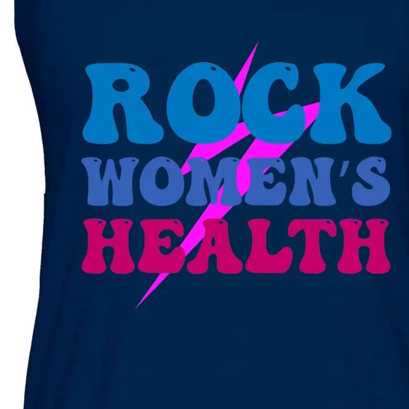 Rock Women's Health Groovy Ladies Essential Flowy Tank