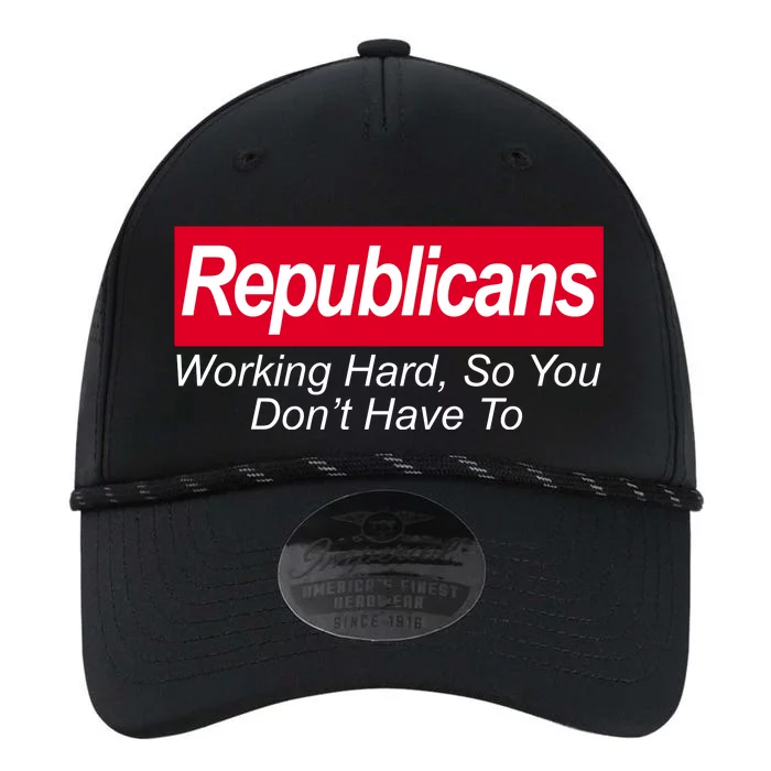 Republicans Working Hard So You Don't Have To Performance The Dyno Cap