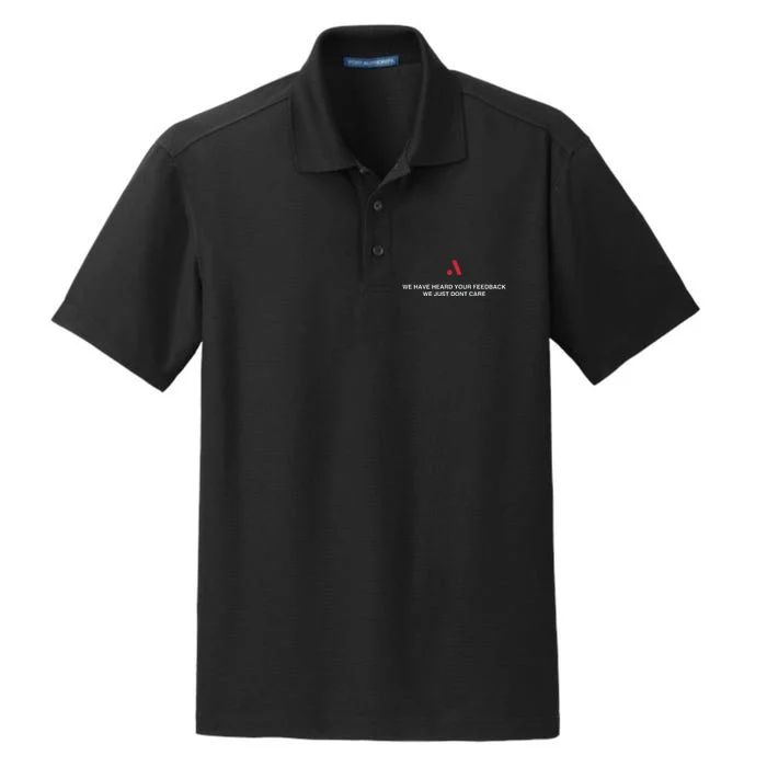 Runthemmemes We Have Heard Your Feedback We Just Dont Care Dry Zone Grid Performance Polo