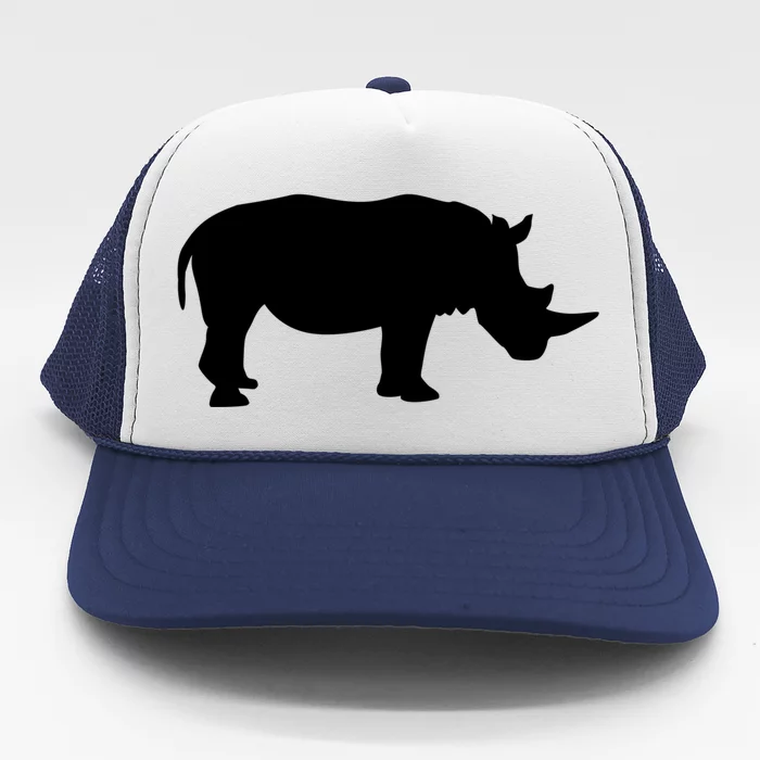 Rhino With Horn Gift Trucker Hat