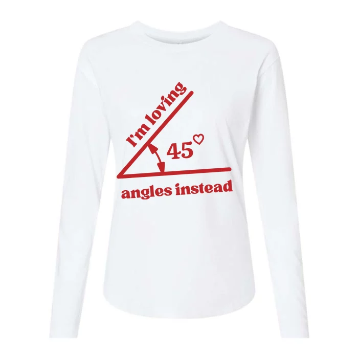 Robbie Williams IM Loving Angles Instead 45 Womens Cotton Relaxed Long Sleeve T-Shirt