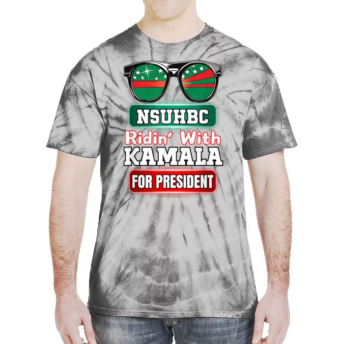 Ridin With Kamala Norfolk Nsuhbc Hbc Tie-Dye T-Shirt