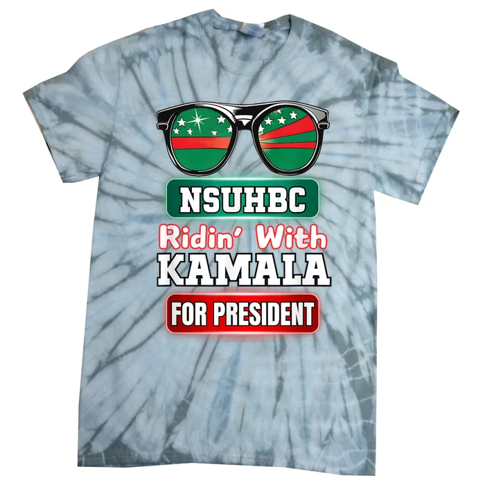 Ridin With Kamala Norfolk Nsuhbc Hbc Tie-Dye T-Shirt