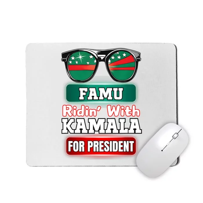 Ridin With Kamala Florida Famu Hbc Mousepad