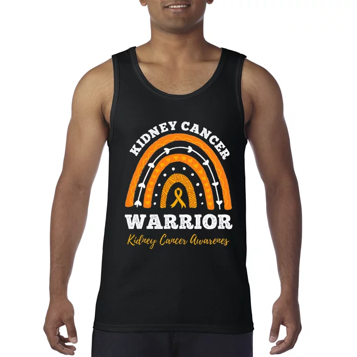 Rainbow Warrior Kidney Cancer Awareness Tank Top