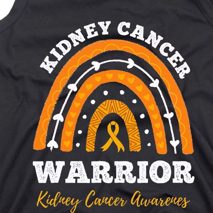 Rainbow Warrior Kidney Cancer Awareness Tank Top