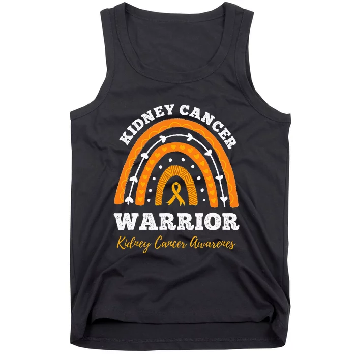 Rainbow Warrior Kidney Cancer Awareness Tank Top