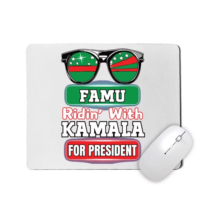 Ridin With Kamala Florida Famu Hbc Mousepad