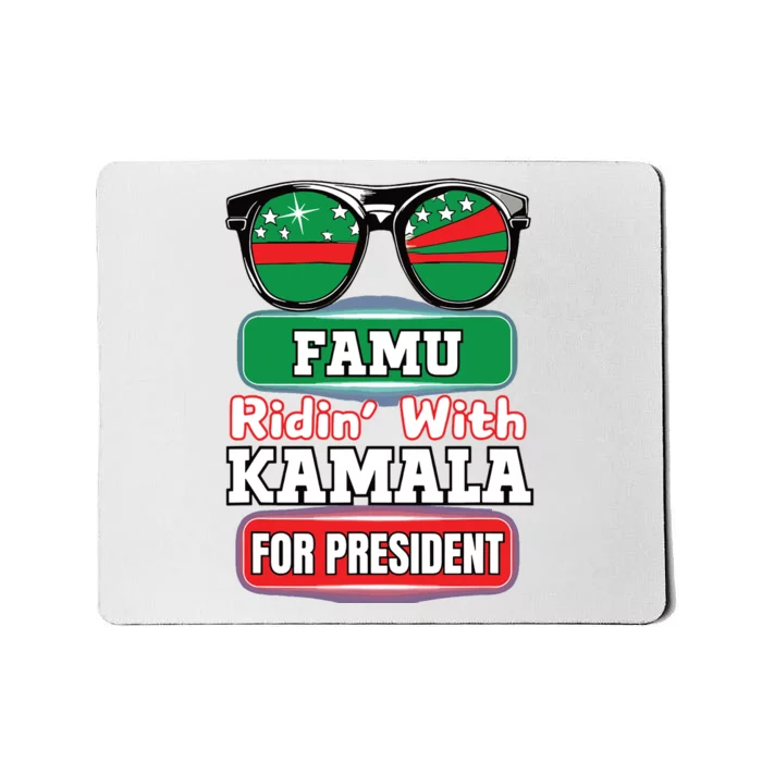 Ridin With Kamala Florida Famu Hbc Mousepad