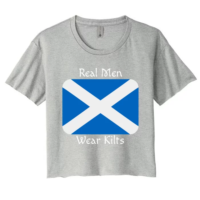 Real Wear Kilts Celtic Pride Cool Gift Women's Crop Top Tee