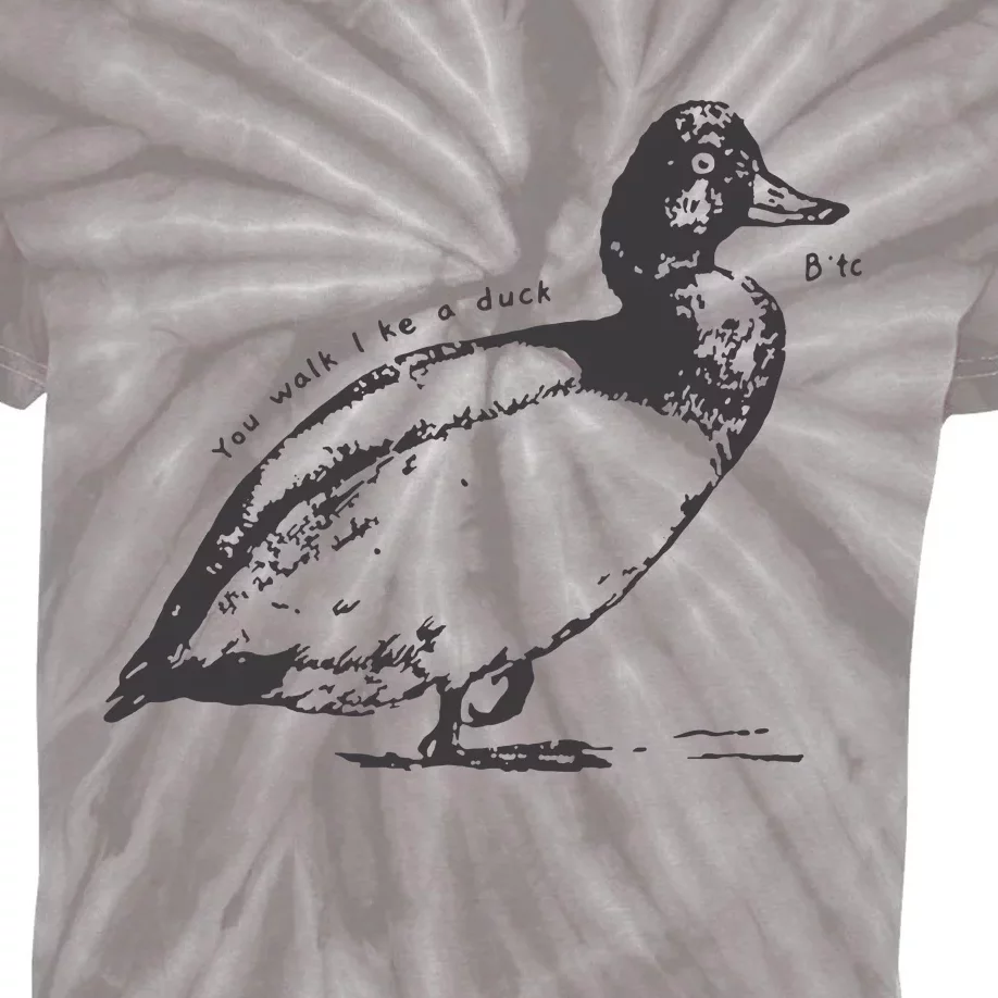 Rm Walk Like A Duck Kids Tie-Dye T-Shirt