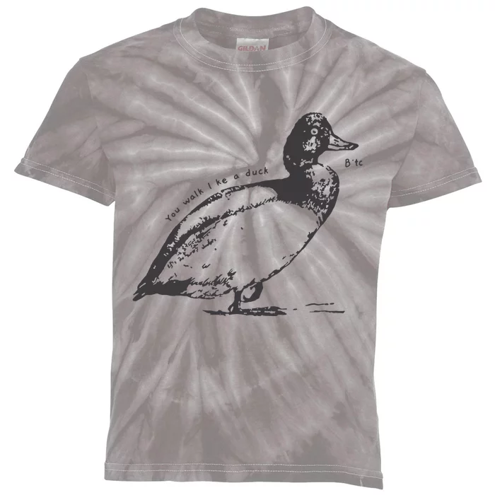 Rm Walk Like A Duck Kids Tie-Dye T-Shirt