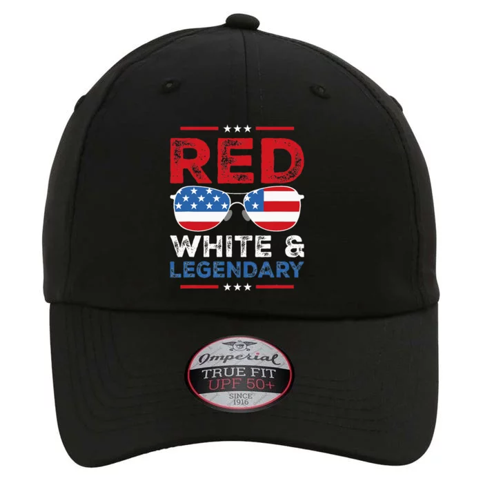 Red White Legendary Papa Father Son Matching 4th Of July Dad The Original Performance Cap