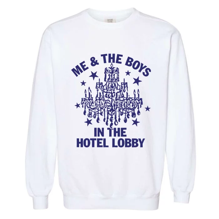 Remi Wolf Me And The B.O.Y.S In The Hotel Lobby Garment-Dyed Sweatshirt