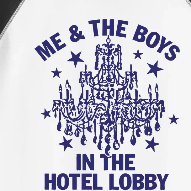 Remi Wolf Me And The B.O.Y.S In The Hotel Lobby Toddler Fine Jersey T-Shirt