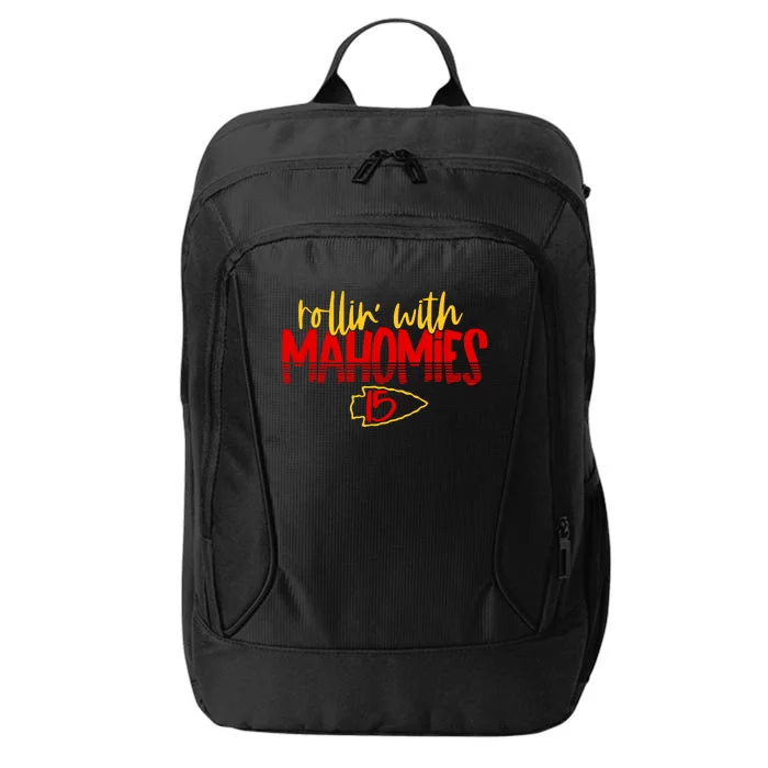 Rolling With Mahomies Patrick Mahomes 15 City Backpack