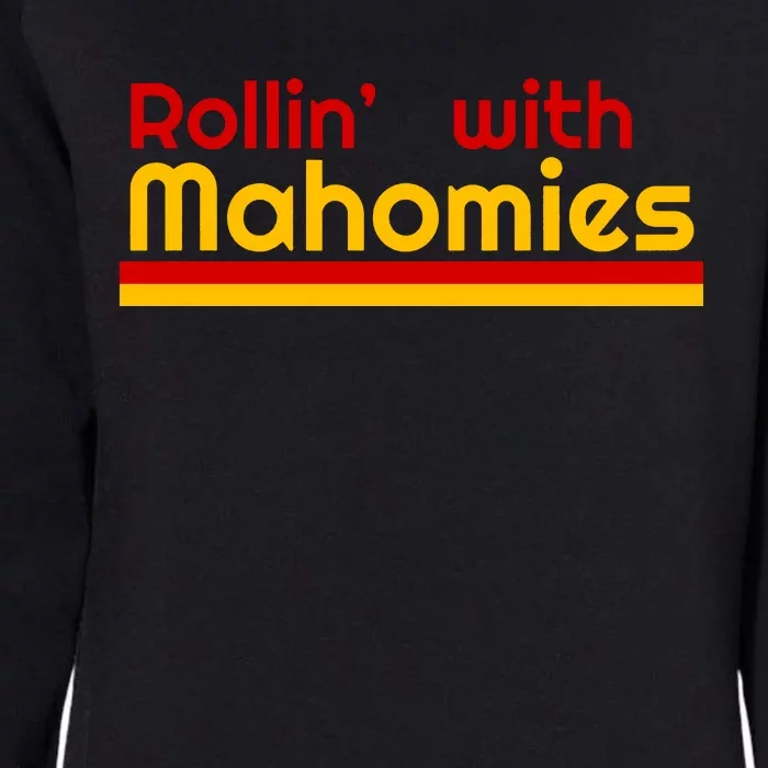 Rolling With Mahomies Chief Kingdom Womens California Wash Sweatshirt