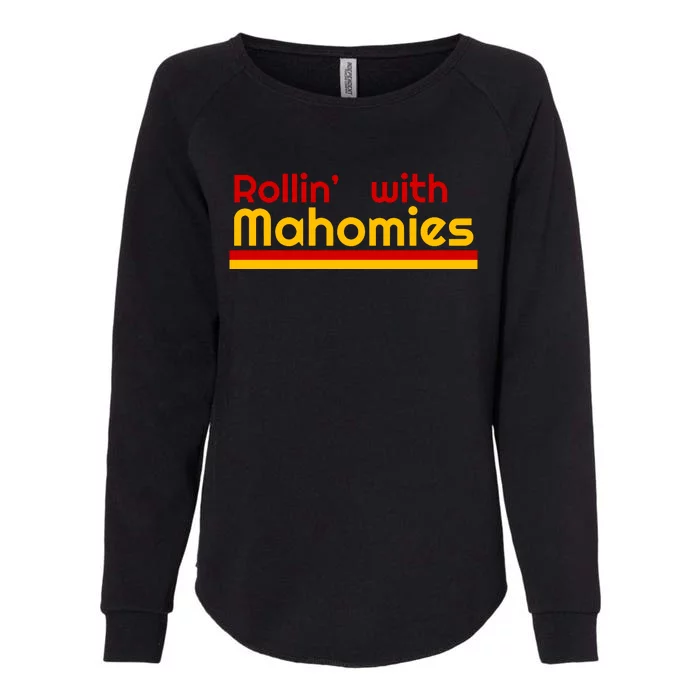 Rolling With Mahomies Chief Kingdom Womens California Wash Sweatshirt