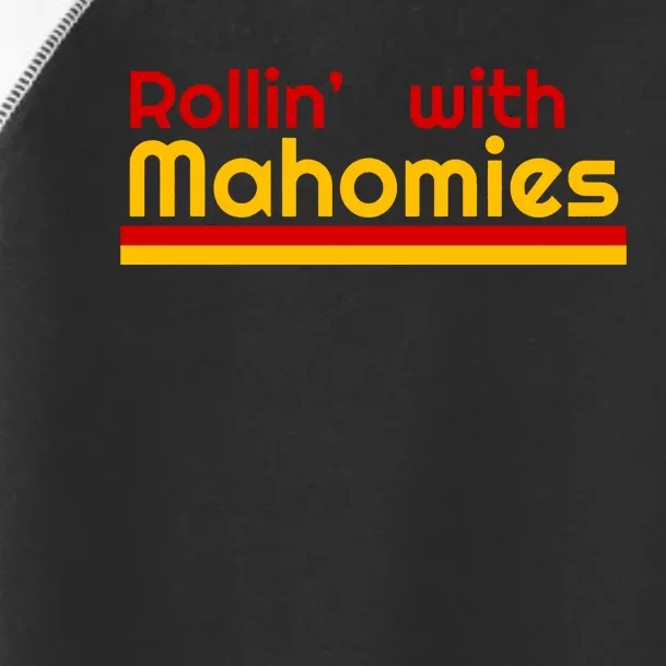 Rolling With Mahomies Chief Kingdom Toddler Fine Jersey T-Shirt