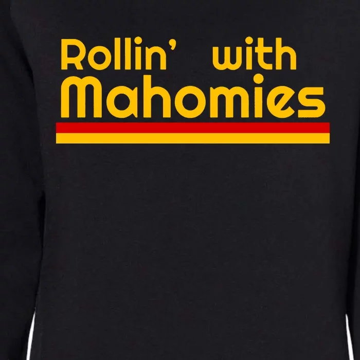 Rolling With Mahomies Chief Kingdom Champions Womens California Wash Sweatshirt