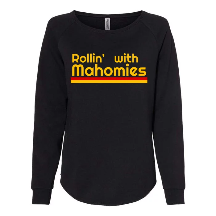 Rolling With Mahomies Chief Kingdom Champions Womens California Wash Sweatshirt