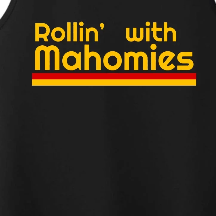 Rolling With Mahomies Chief Kingdom Champions Performance Tank