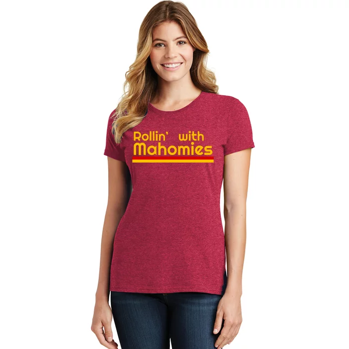 Rolling With Mahomies Chief Kingdom Champions Women's T-Shirt