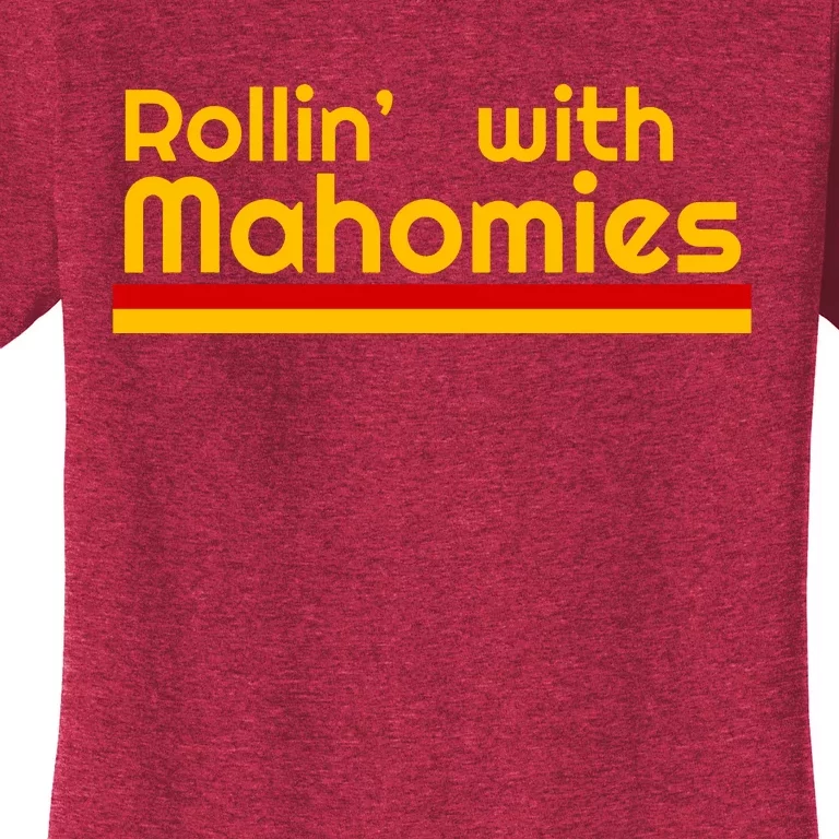 Rolling With Mahomies Chief Kingdom Champions Women's T-Shirt