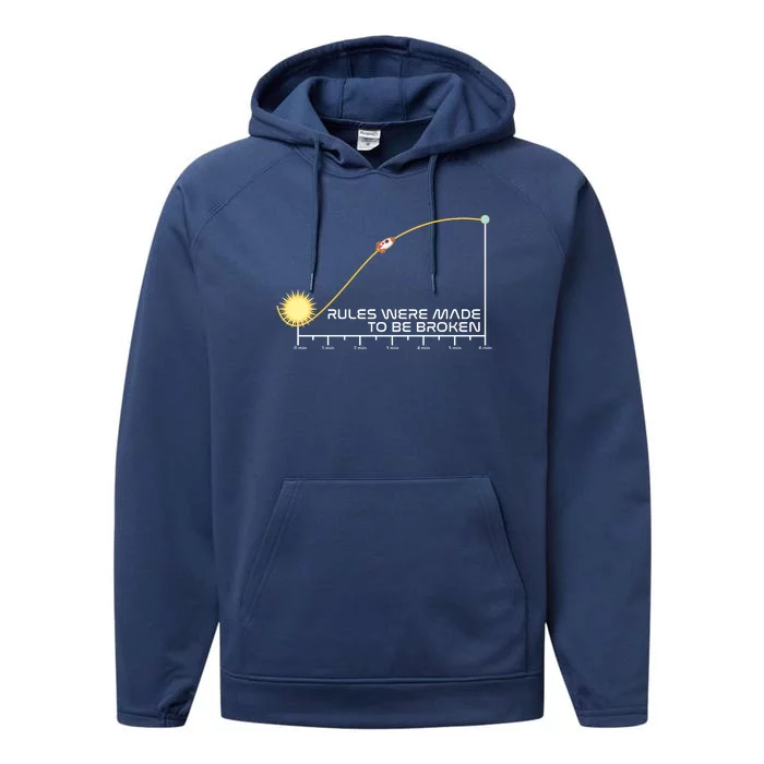 Rules Were Made To Be Broken Performance Fleece Hoodie