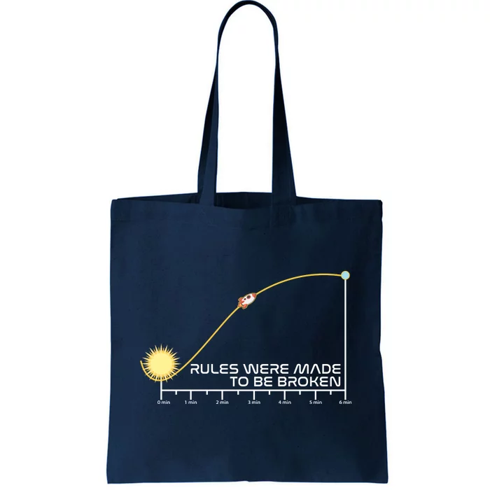 Rules Were Made To Be Broken Tote Bag