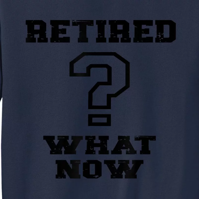 Retired What Now After Retirement Funny Sweatshirt