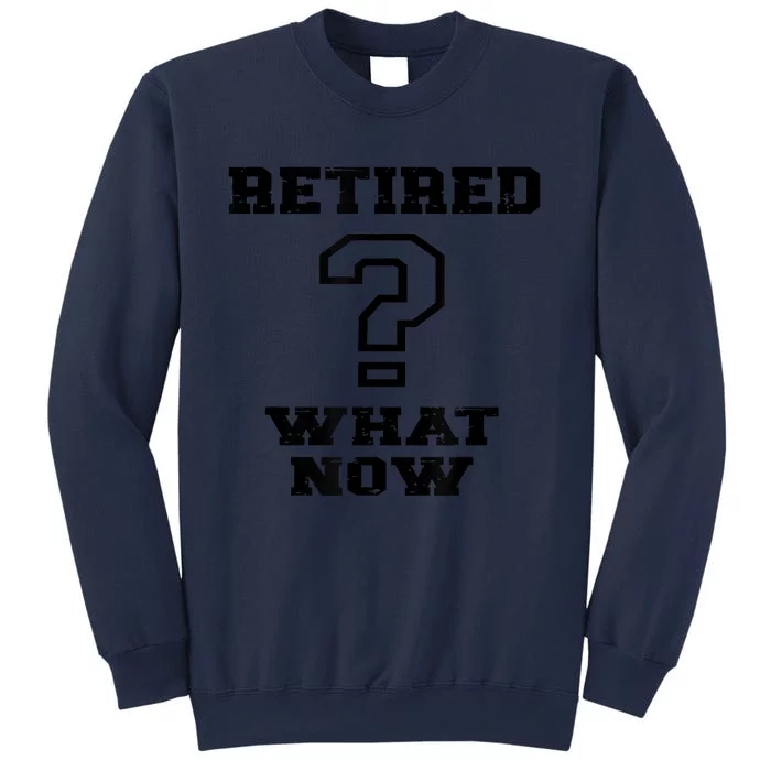 Retired What Now After Retirement Funny Sweatshirt