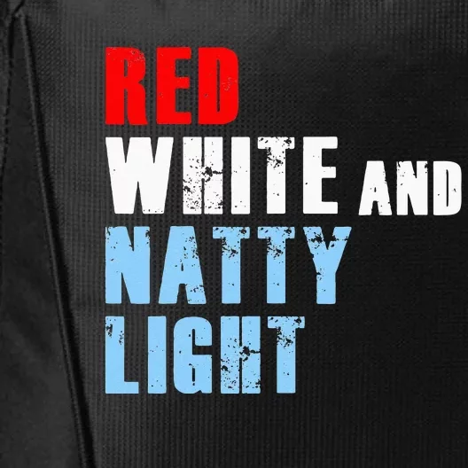 Red White & NattyLight For Wo 4th of July City Backpack