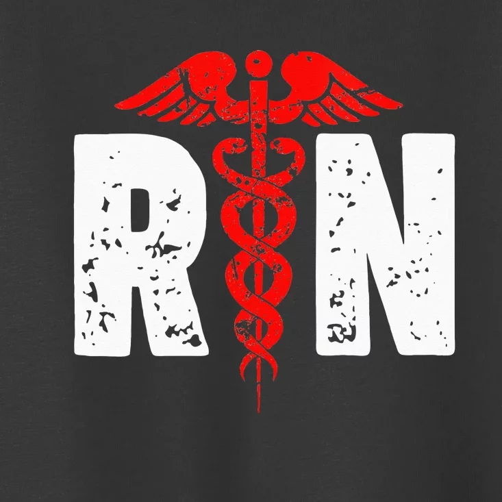 RN With Nurse Logo RN Registered Nurse Toddler T-Shirt