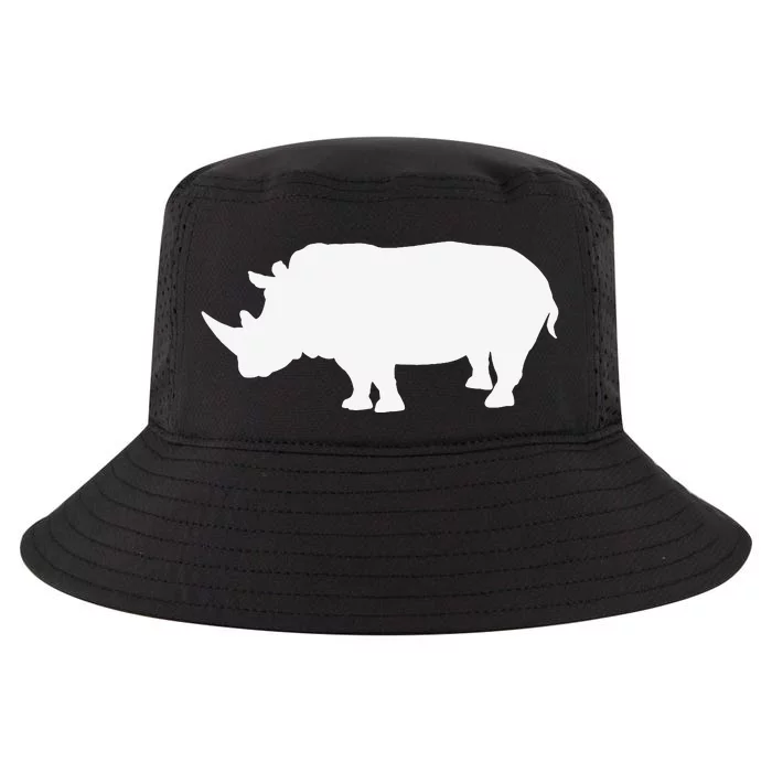 Rhino White Print Long Sleeve Rhino Cool Comfort Performance Bucket Hat