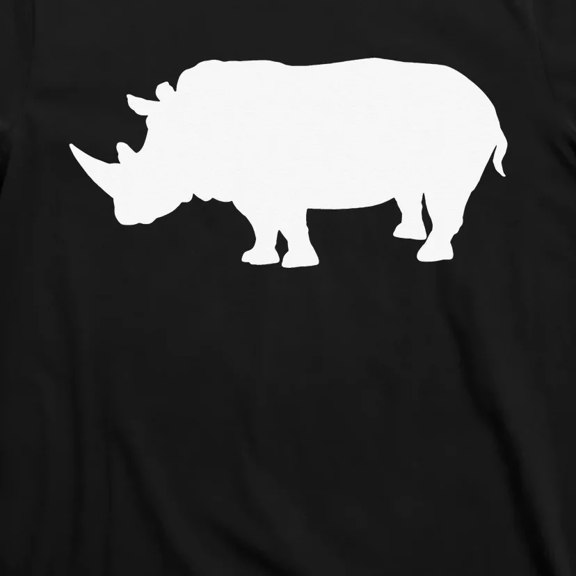 Rhino White Print Long Sleeve Rhino T-Shirt