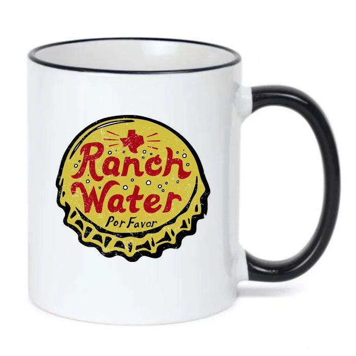 Ranch Water Por Favor Black Color Changing Mug