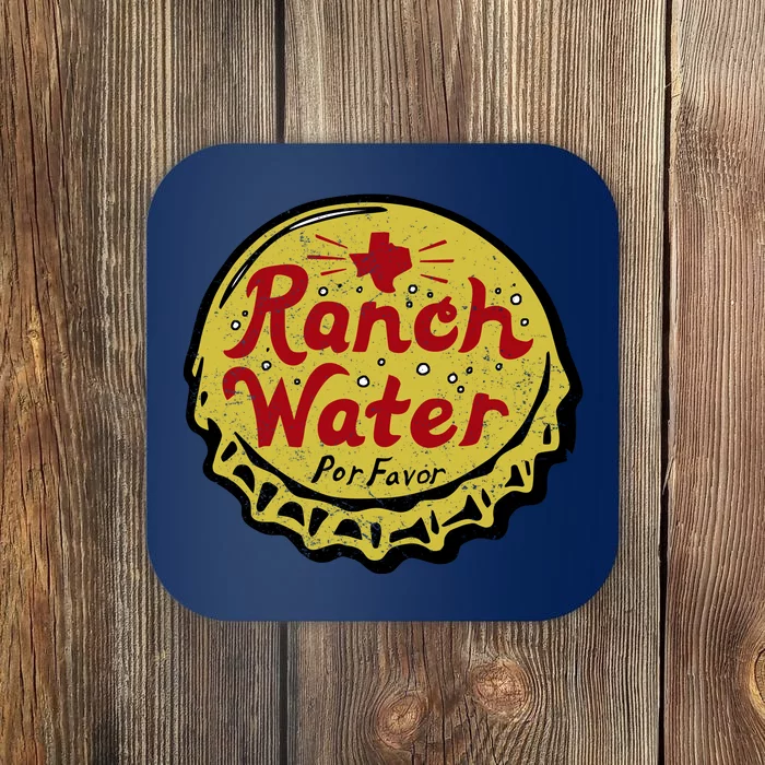 Ranch Water Por Favor Coaster