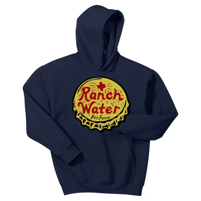 Ranch Water Por Favor Kids Hoodie