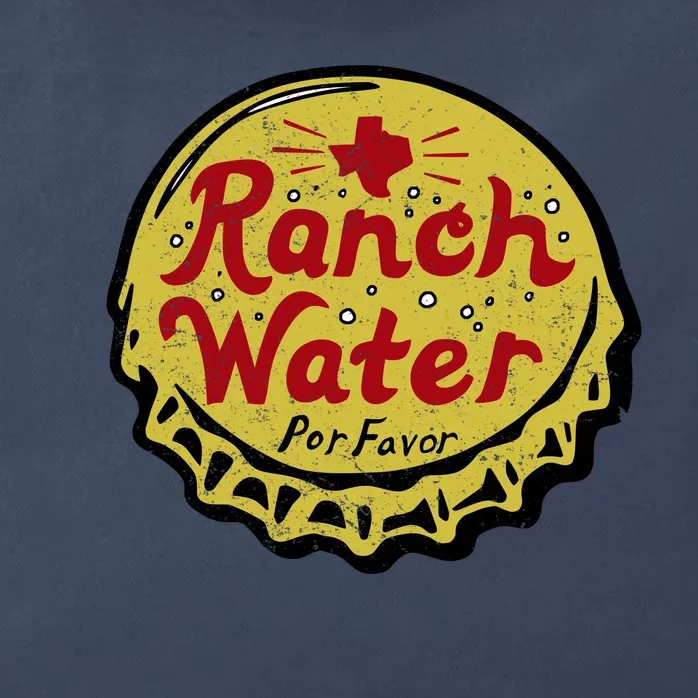 Ranch Water Por Favor Zip Tote Bag